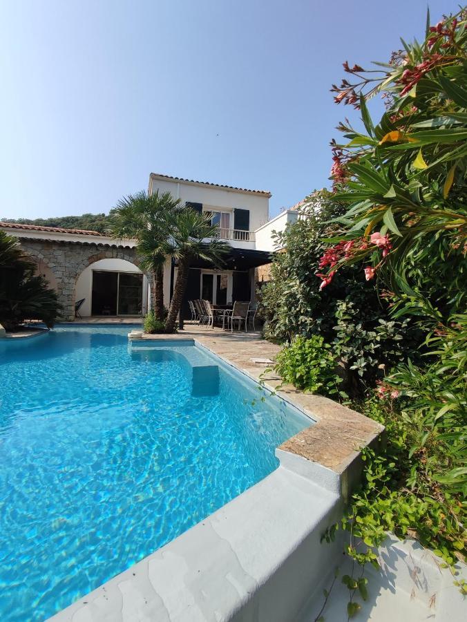 Villa A Casa Di Ficu A 14Kms D'Ajaccio Et Des Plages Avec Piscine Jacuzzi Petanque Sans Vis A Vis Peri Exterior photo