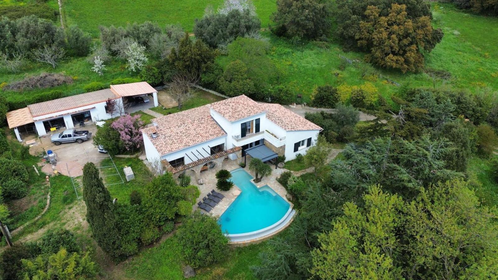 Villa A Casa Di Ficu A 14Kms D'Ajaccio Et Des Plages Avec Piscine Jacuzzi Petanque Sans Vis A Vis Peri Exterior photo