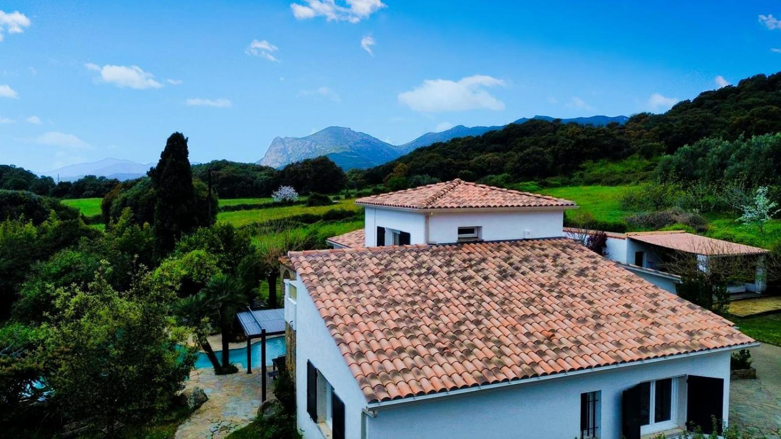 Villa A Casa Di Ficu A 14Kms D'Ajaccio Et Des Plages Avec Piscine Jacuzzi Petanque Sans Vis A Vis Peri Exterior photo